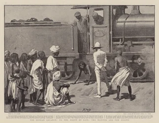 Soudans fremrykning, til fronten med jernbane, de indfødte og motoren